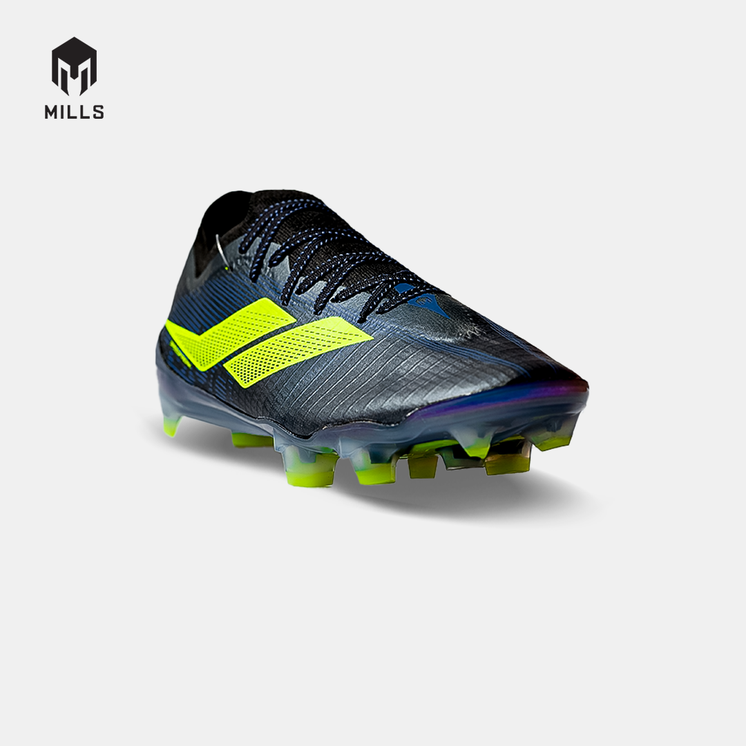 MILLS SEPATU SEPAKBOLA XYCLOPS SPEEDFREAK M2 ELITE FG BLACK/NEON GREEN 9307604