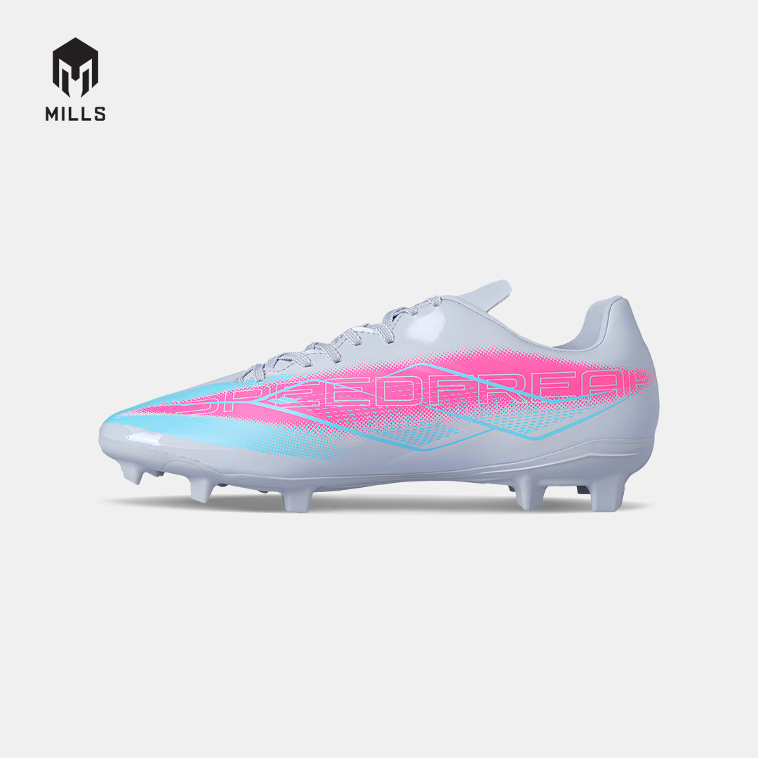 MILLS SEPATU SEPAKBOLA XYCLOPS SPEEDFREAK M2.1 MATCH FG LITE.GREY/HOT.PINK/SILVER 9309404