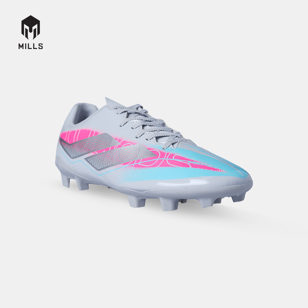 MILLS SEPATU SEPAKBOLA XYCLOPS SPEEDFREAK M2.1 MATCH FG LITE.GREY/HOT.PINK/SILVER 9309404