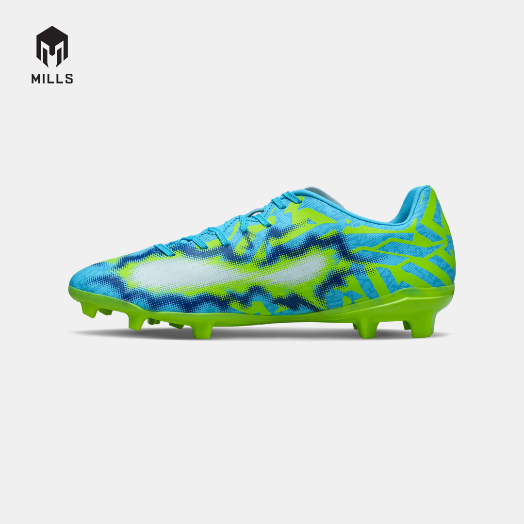 MILLS SEPATU SEPAKBOLA XYCLOPS STRIKEBLAST PRIME FG TOSCA.BLUE/LIME.GREEN /WHITE 9306503