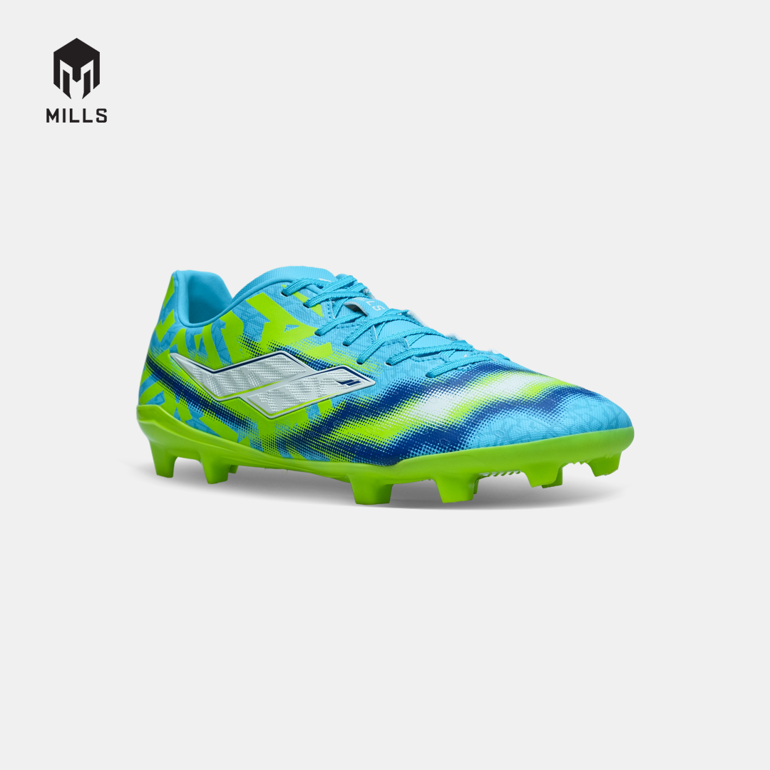 MILLS SEPATU SEPAKBOLA XYCLOPS STRIKEBLAST PRIME FG TOSCA.BLUE/LIME.GREEN /WHITE 9306503