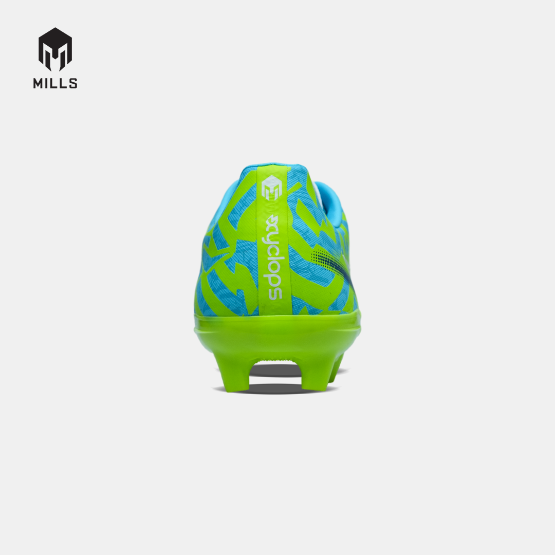 MILLS SEPATU SEPAKBOLA XYCLOPS STRIKEBLAST PRIME FG TOSCA.BLUE/LIME.GREEN /WHITE 9306503