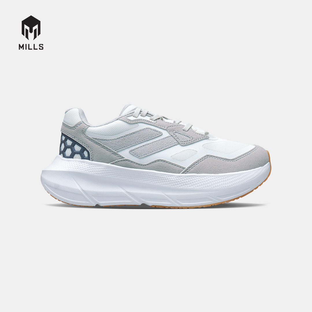 MILLS SEPATU SPORTSTYLE REVOLT ZENITH ALPHA WHITE/LT.GREY/GUM 9702804
