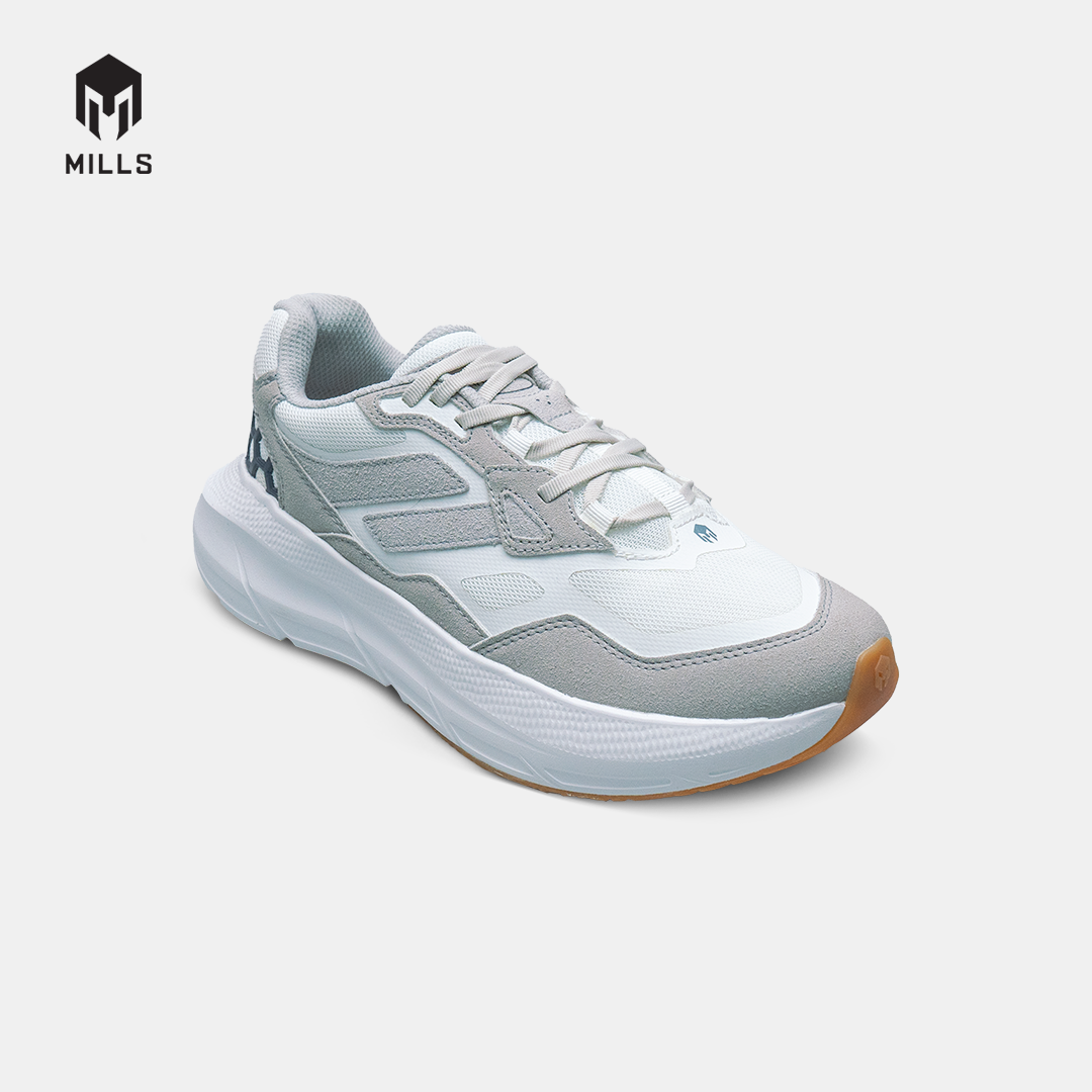 MILLS SEPATU SPORTSTYLE REVOLT ZENITH ALPHA WHITE/LT.GREY/GUM 9702804