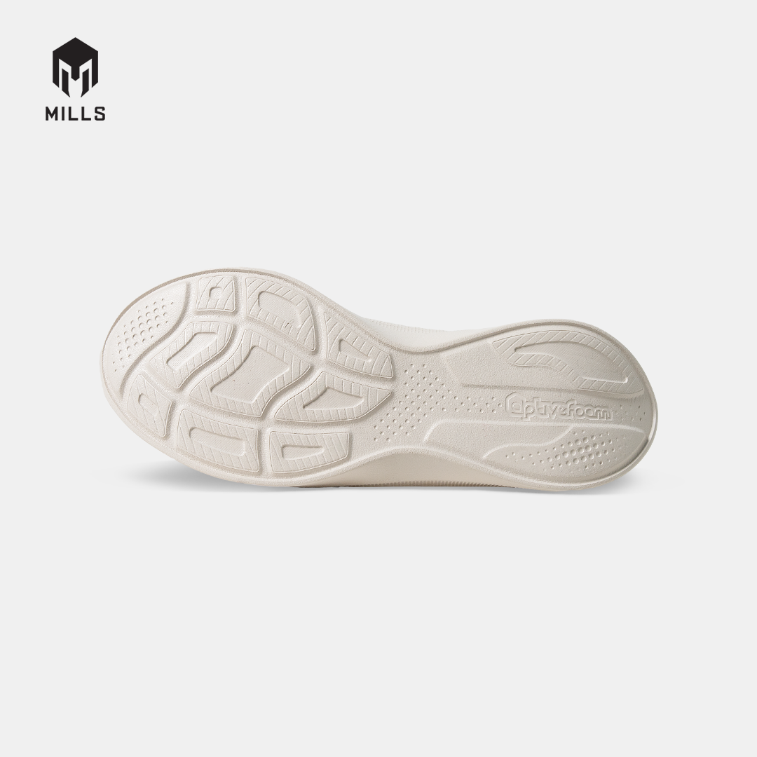 MILLS SEPATU LARI RUNNING SHOES ECHO BEIGE/OFF.WHITE 9702310