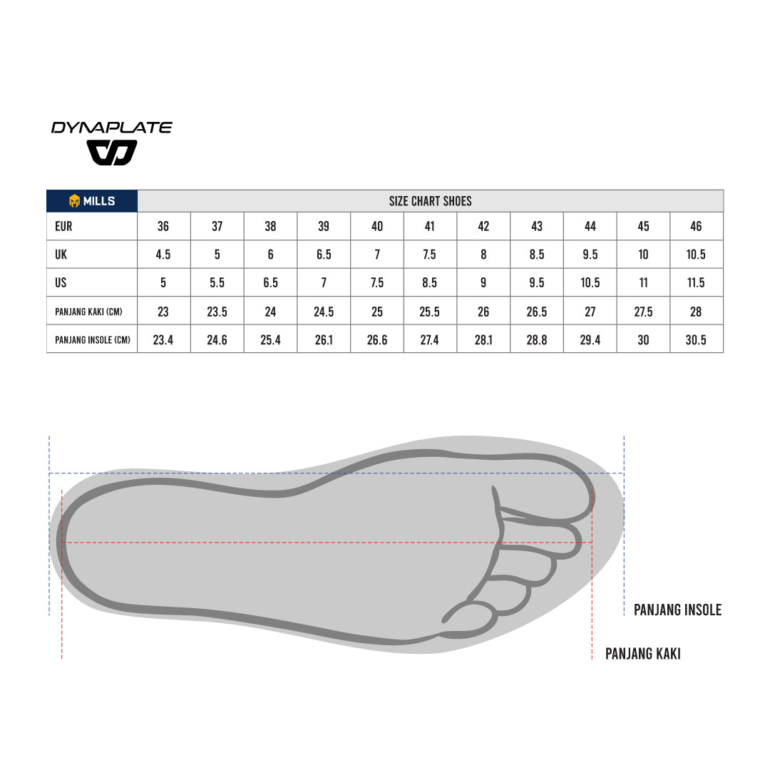 MILLS SEPATU LARI RUNNING SHOES DYNAPLATE RUSH M2 JAVA.CYAN/WHITE/FRESH.ORANGE 9104903