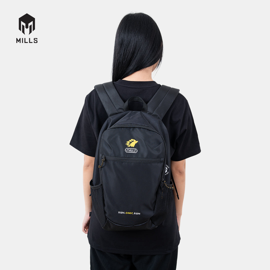 MILLS TAS OLAHRAGA BAGPACK ONIC NOSTALNIC BAGPACK BLACK 08305074 10ONC