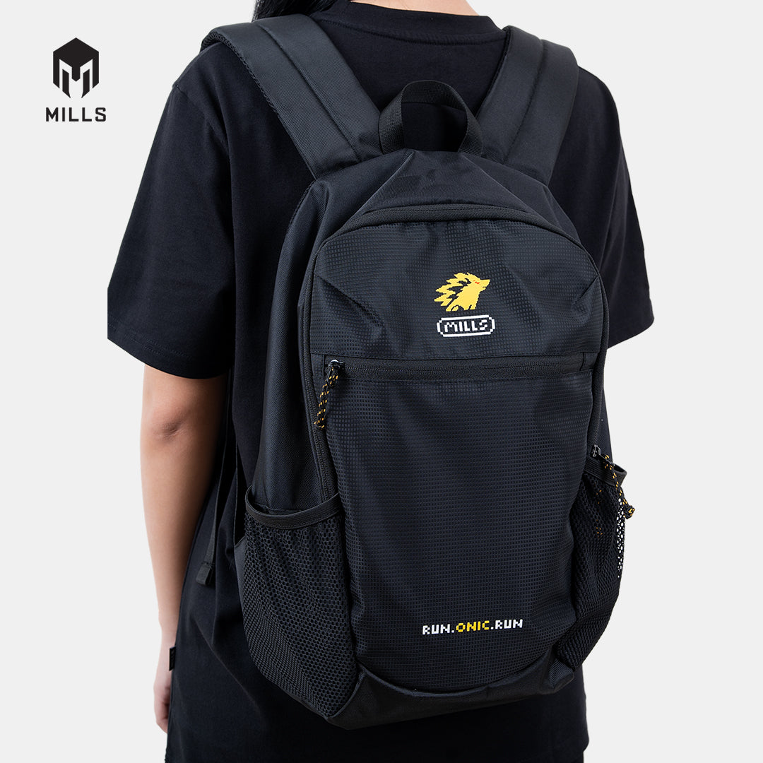 MILLS TAS OLAHRAGA BAGPACK ONIC NOSTALNIC BAGPACK BLACK 08305074 10ONC