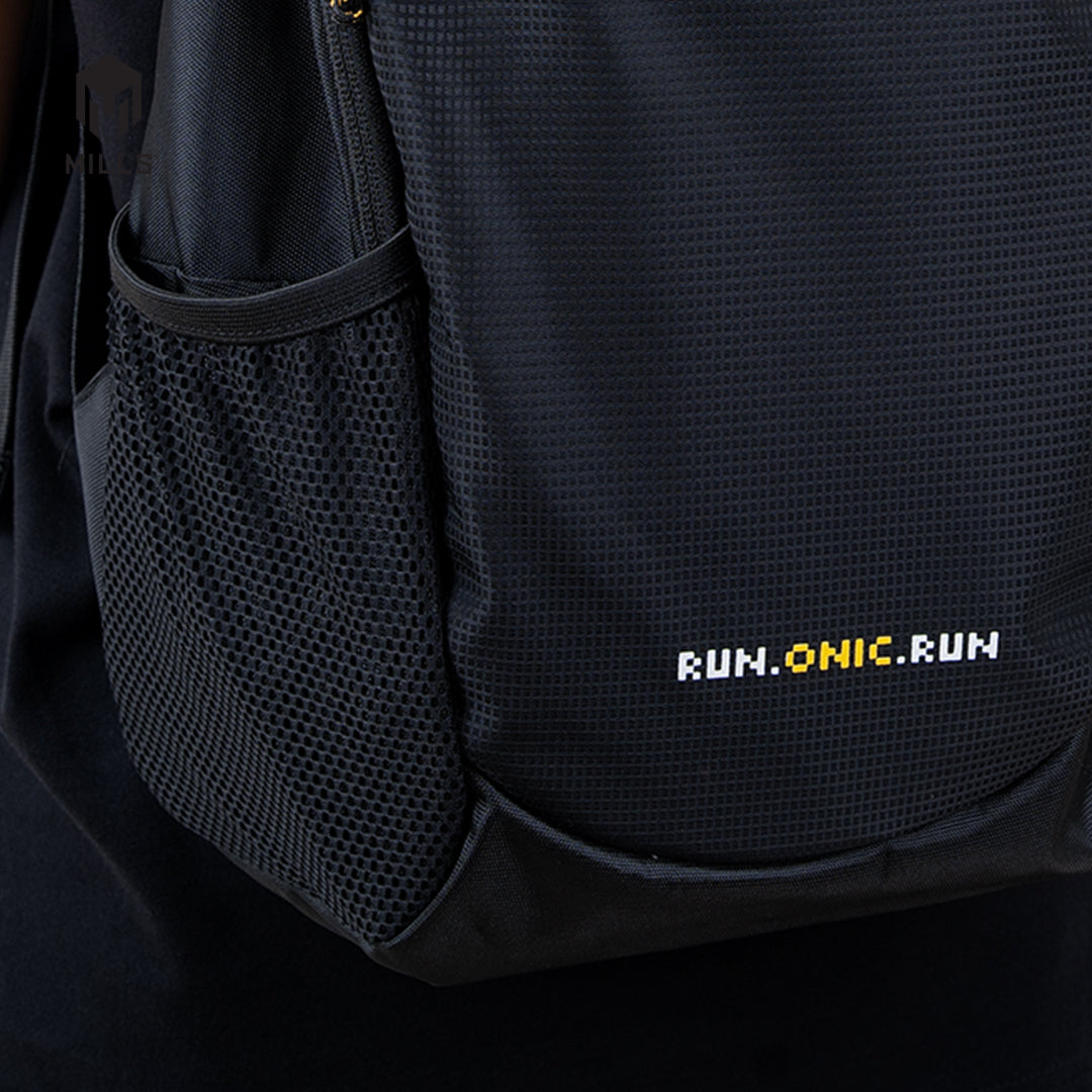 MILLS TAS OLAHRAGA BAGPACK ONIC NOSTALNIC BAGPACK BLACK 08305074 10ONC