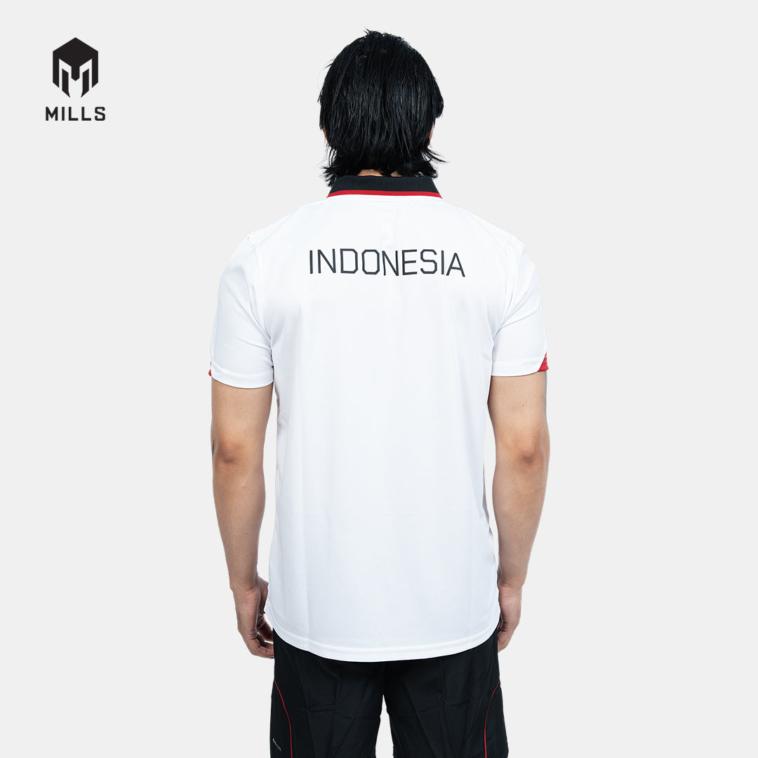 MILLS TENNIS INDONESIA JERSEY MEN WHITE 00100590 20PLT
