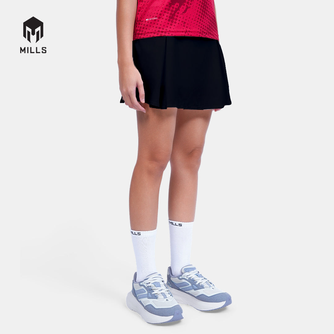 MILLS TENNIS INDONESIA SKIRT BLACK 04100001 10PLT
