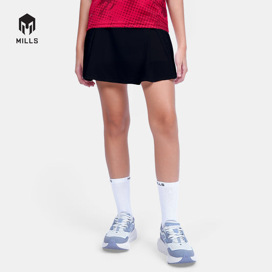 MILLS TENNIS INDONESIA SKIRT BLACK 04100001 10PLT
