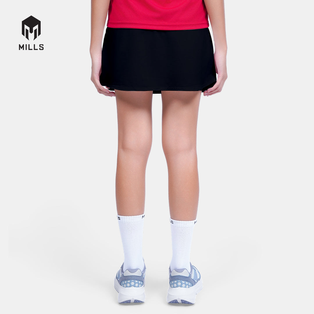 MILLS TENNIS INDONESIA SKIRT BLACK 04100001 10PLT
