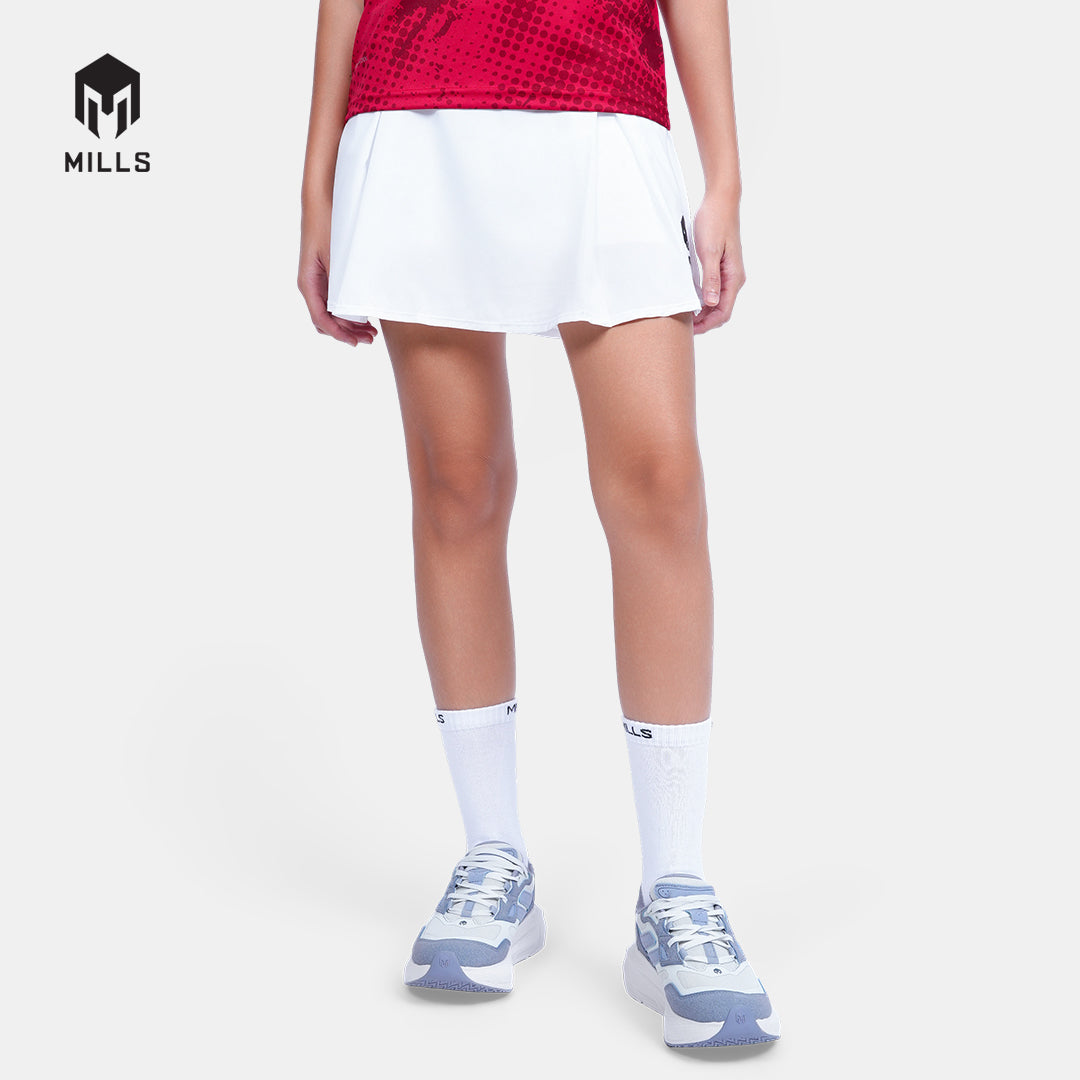 MILLS TENNIS INDONESIA SKIRT WHITE 04100001 20PLT
