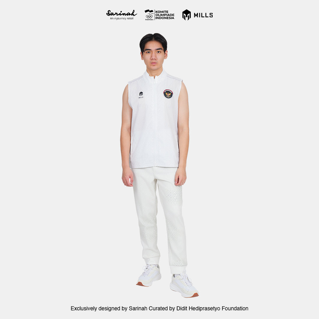 MILLS TIM INDONESIA SEA GAMES VEST WHITE 02300070 20SGM