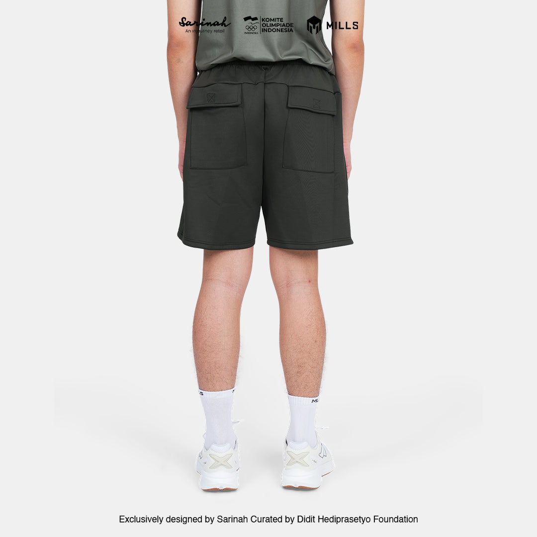 MILLS TIM INDONESIA SHORT GREEN 03100383 50SGM