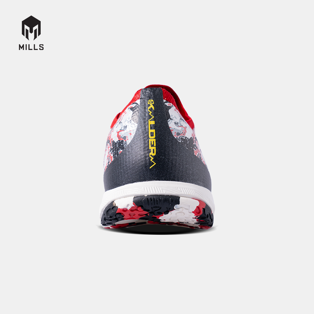 MILLS SEPATU FUTSAL XYCLOPS KALDERA CHROME IN BLACK/RED/GOLD 9406101