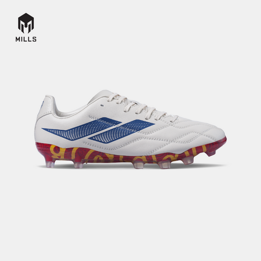MILLS SEPATU SEPAKBOLA ENZO FG OFF WHITE / ESTATE BLUE / FURY RED SPAIN 930WCSP