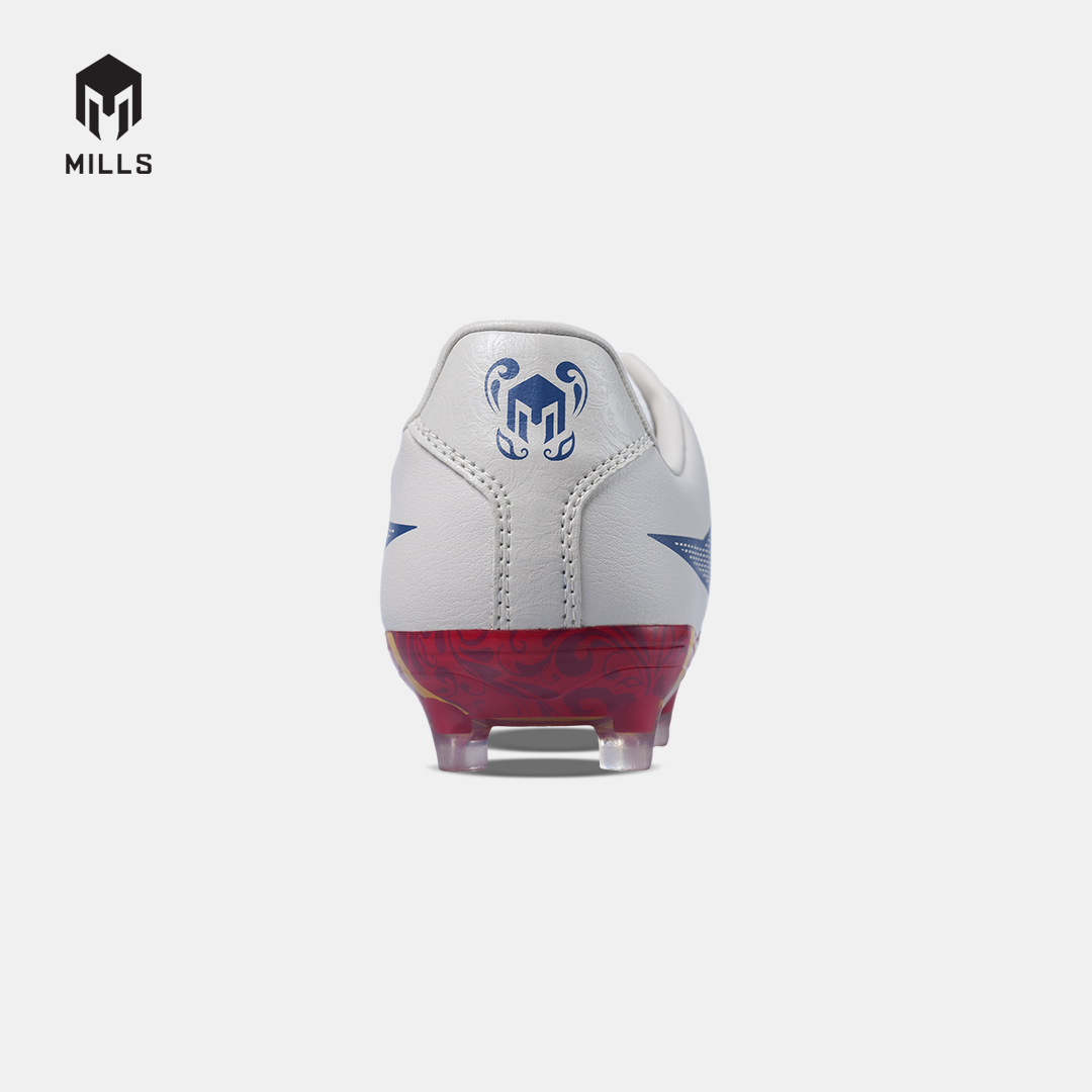 MILLS SEPATU SEPAKBOLA ENZO FG OFF WHITE / ESTATE BLUE / FURY RED SPAIN 930WCSP