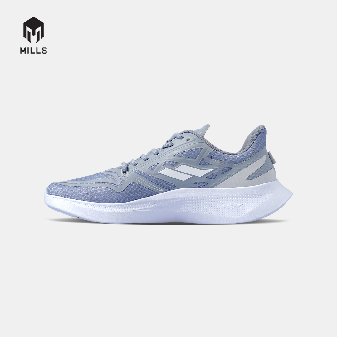 MILLS SEPATU LARI RUNNING SHOES OMEGA M2 GREY/WHITE 9106203