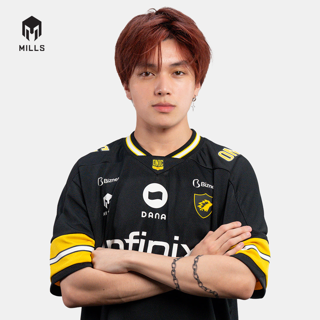 MILLS JERSEY ONIC ESPORT AWAY JERSEY PLAYER ISSUE BLACK 00100522