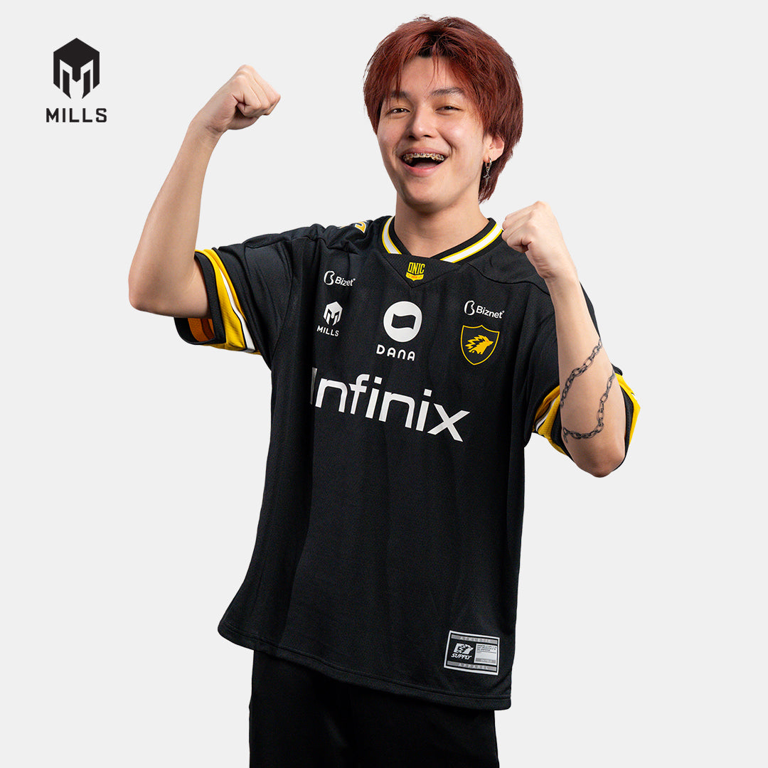 MILLS JERSEY ONIC ESPORT AWAY JERSEY PLAYER ISSUE BLACK 00100522