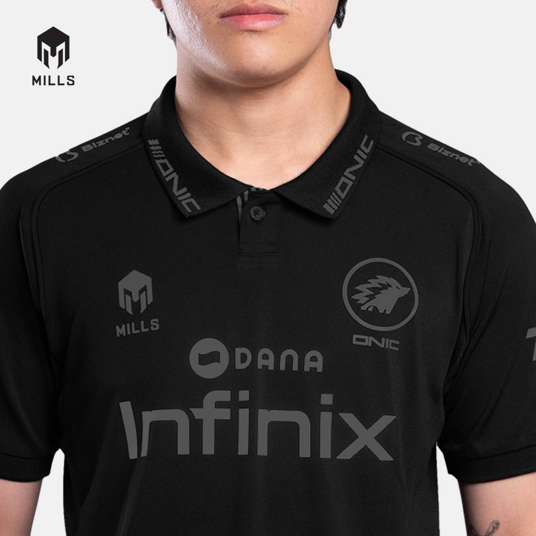 MILLS JERSEY ONIC ESPORT JERSEY S17 BLACK ON BLACK PI 00100937