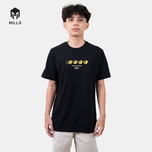 MILLS ONIC NOSTALNIC ICON T-SHIRT BLACK 00300057 10ONC