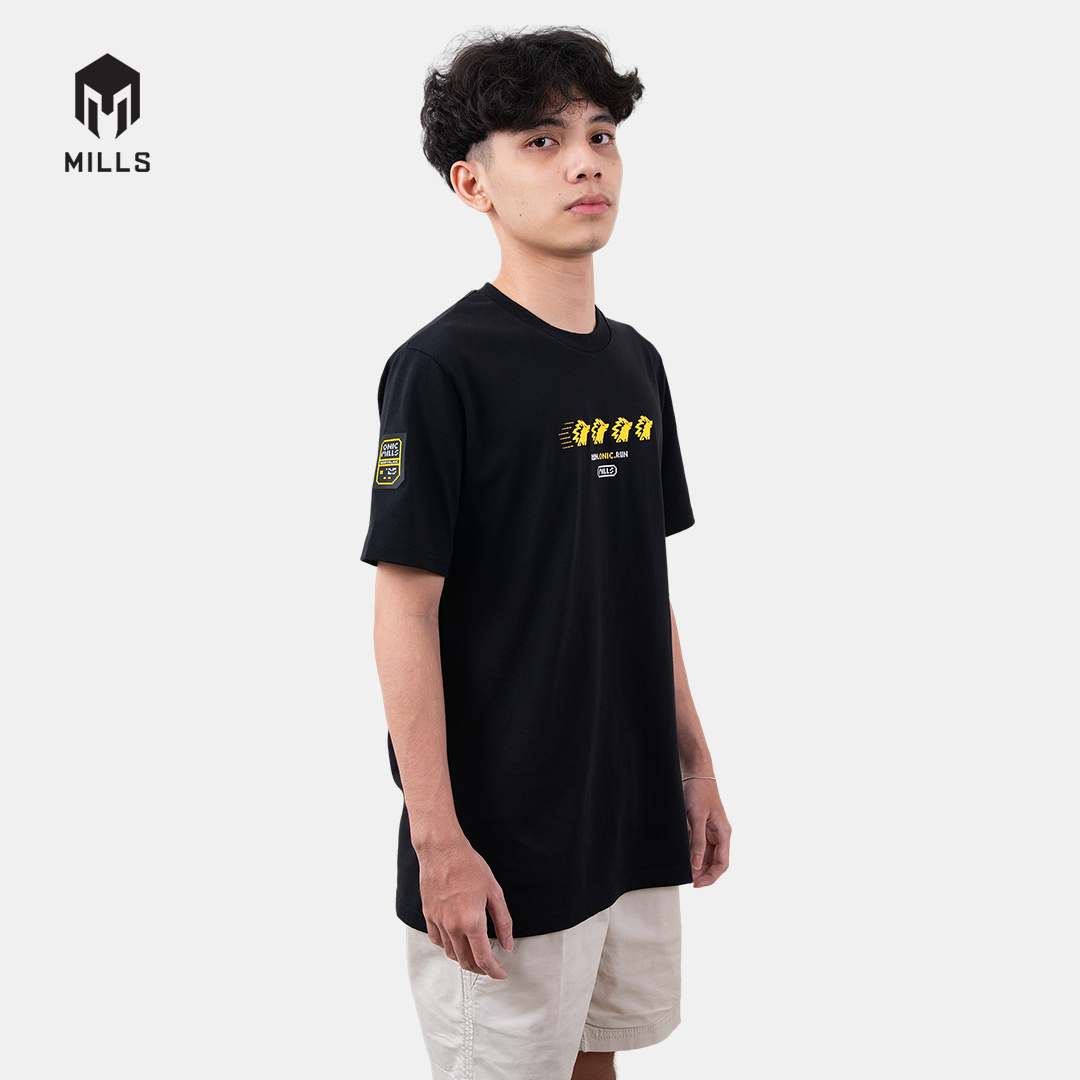 MILLS ONIC NOSTALNIC ICON T-SHIRT BLACK 00300057 10ONC