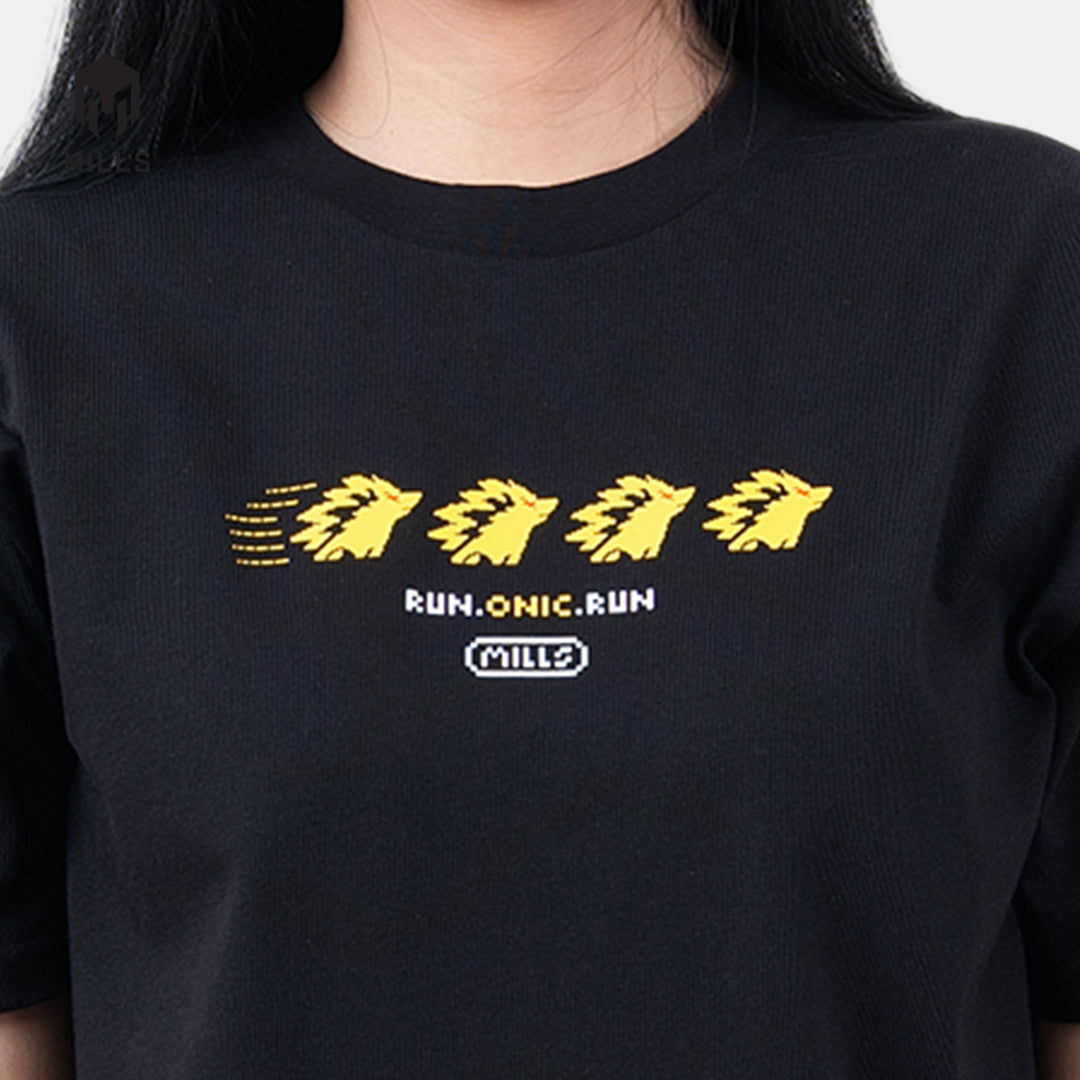 MILLS ONIC NOSTALNIC ICON T-SHIRT BLACK 00300057 10ONC