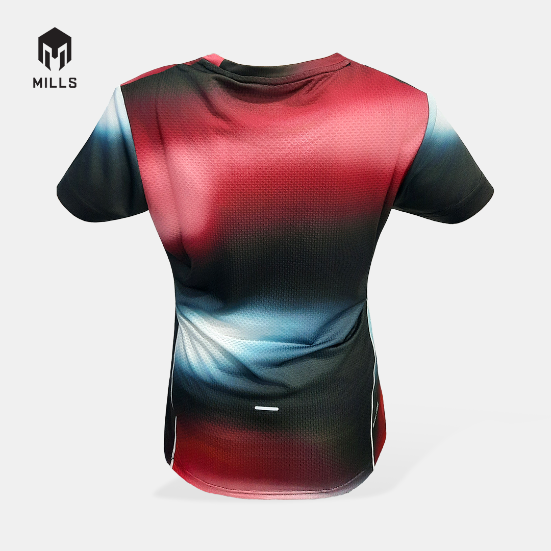 MILLS PASI DAILY TRAINER RUNNING T-SHIRT WOMEN BLACK 5022 10