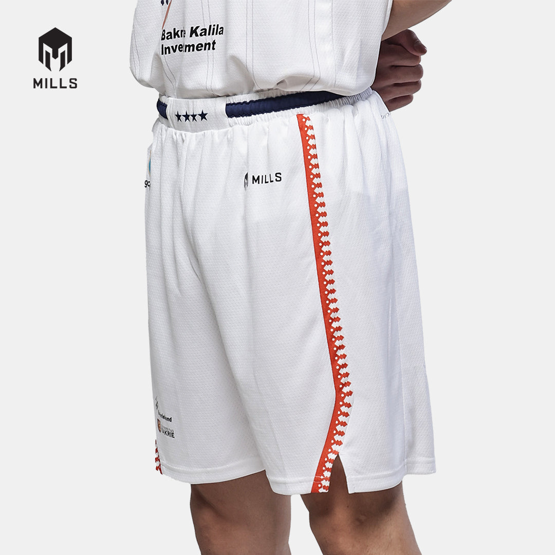 MILLS PELITA JAYA AWAY BASKETBALL SHORT WHITE 03100397