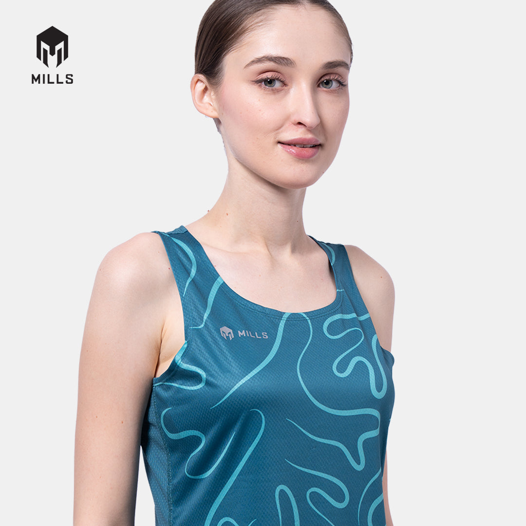 MILLS BAJU OLAHRAGA RUNNING RIVORA RUNNING TANK TOP WOMEN 01100027