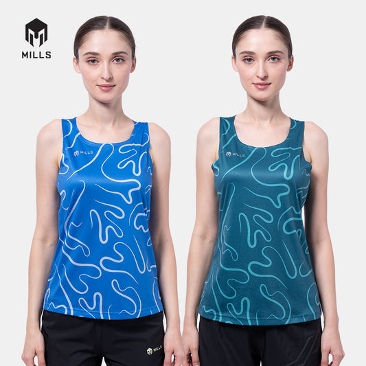 MILLS BAJU OLAHRAGA RUNNING RIVORA RUNNING TANK TOP WOMEN 01100027