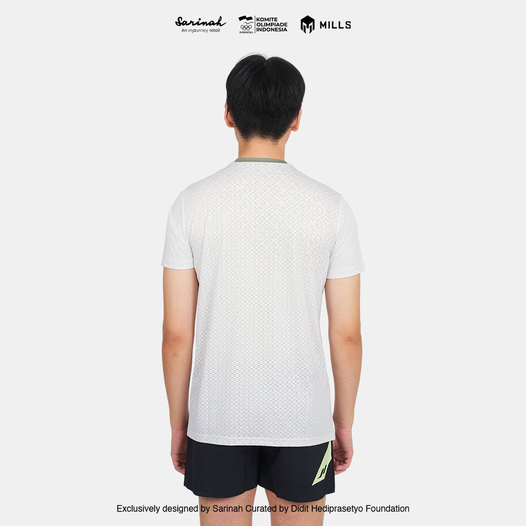 MILLS SEA GAMES ATHLETIC T-SHIRT MEN BEIGE 00100811 66SGM