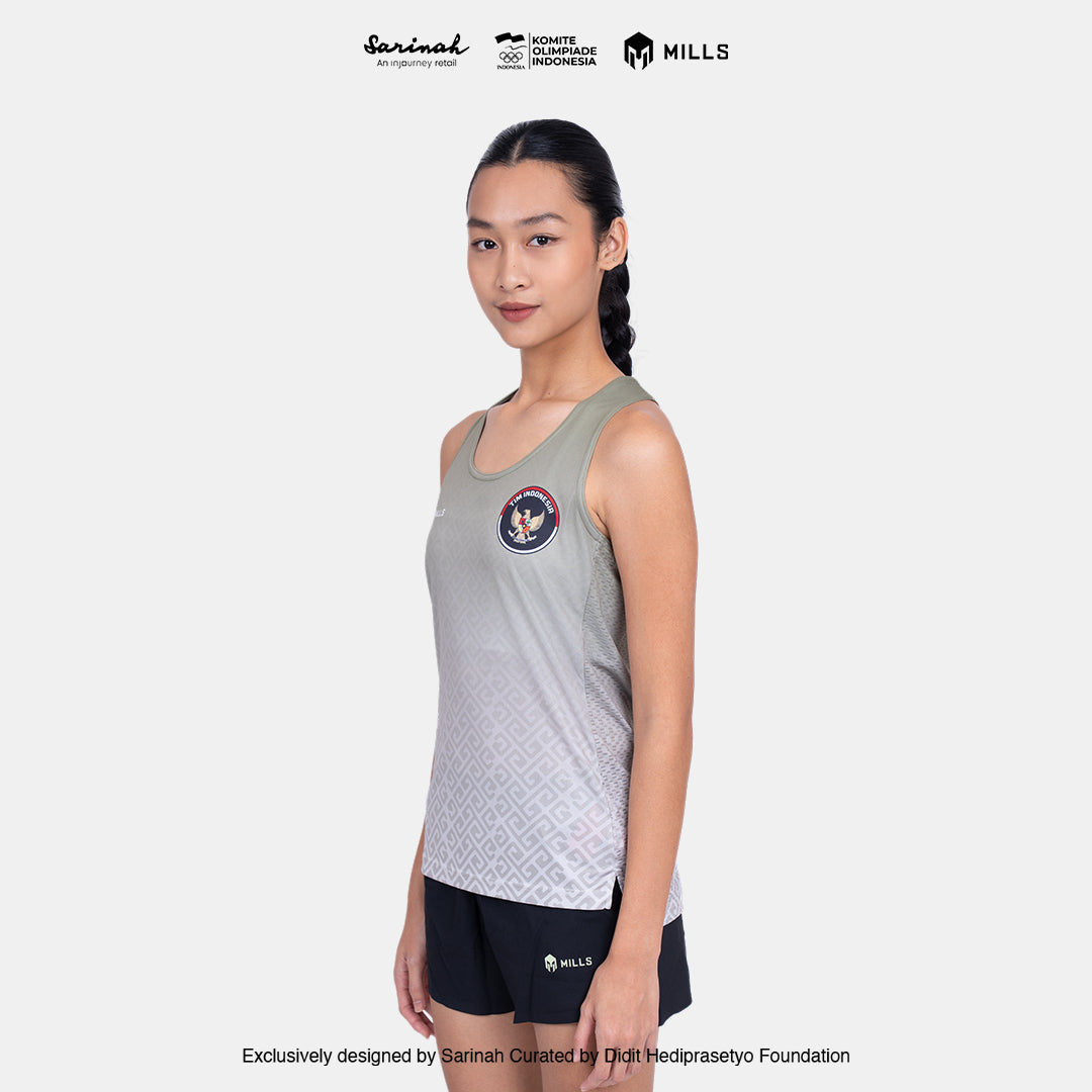 MILLS SEA GAMES ATHLETIC TANK TOP WOMEN GREEN 01100086 50SGM