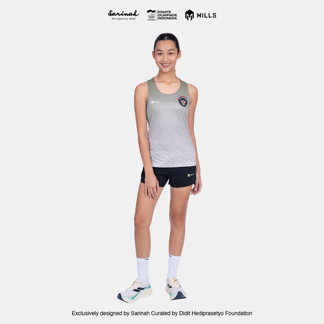 MILLS SEA GAMES ATHLETIC TANK TOP WOMEN GREEN 01100086 50SGM