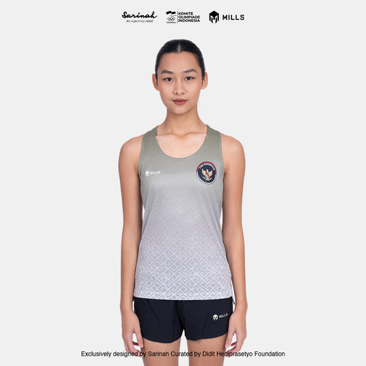 MILLS SEA GAMES ATHLETIC TANK TOP WOMEN GREEN 01100086 50SGM