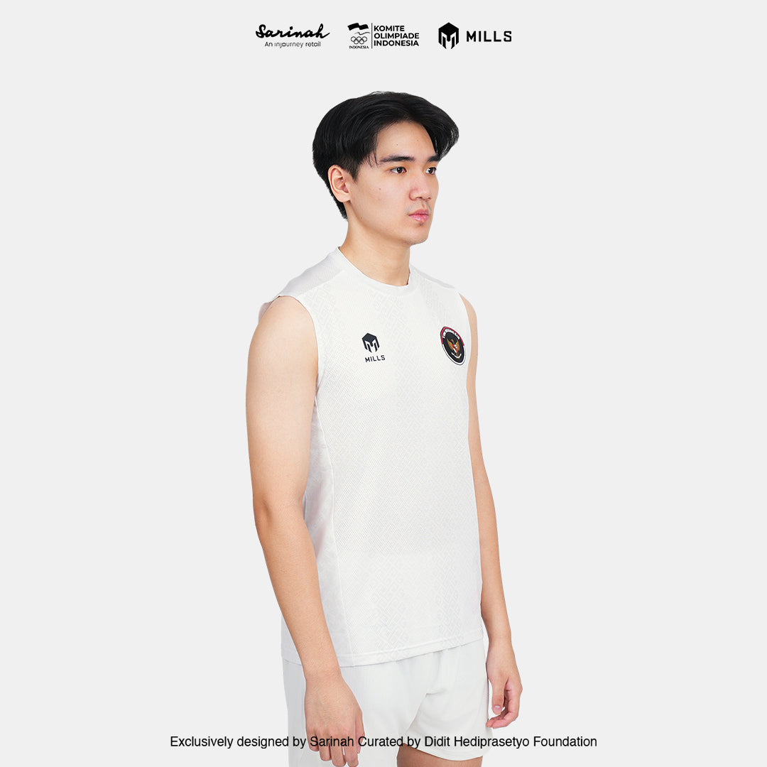 MILLS SEA GAMES AWAY INDOOR SLEEVELESS MEN BEIGE 01100079 66SGM