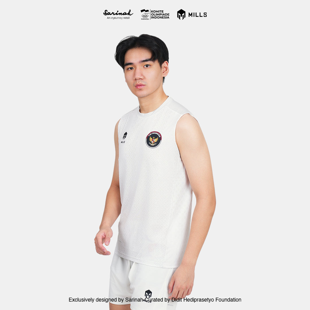 MILLS SEA GAMES AWAY INDOOR SLEEVELESS MEN BEIGE 01100079 66SGM