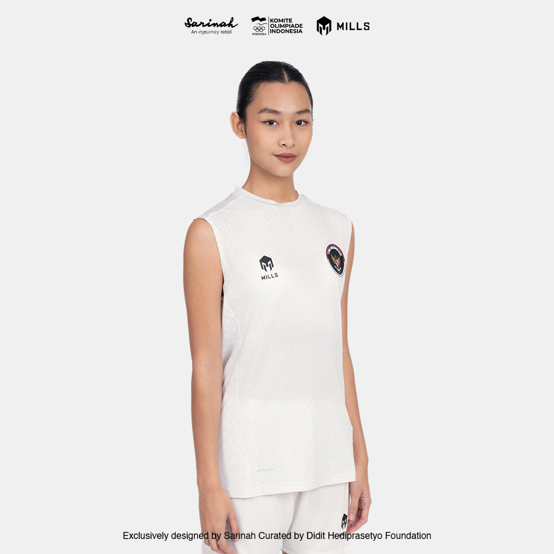 MILLS SEA GAMES AWAY INDOOR SLEEVELESS WOMEM BEIGE 01100080 66SGM