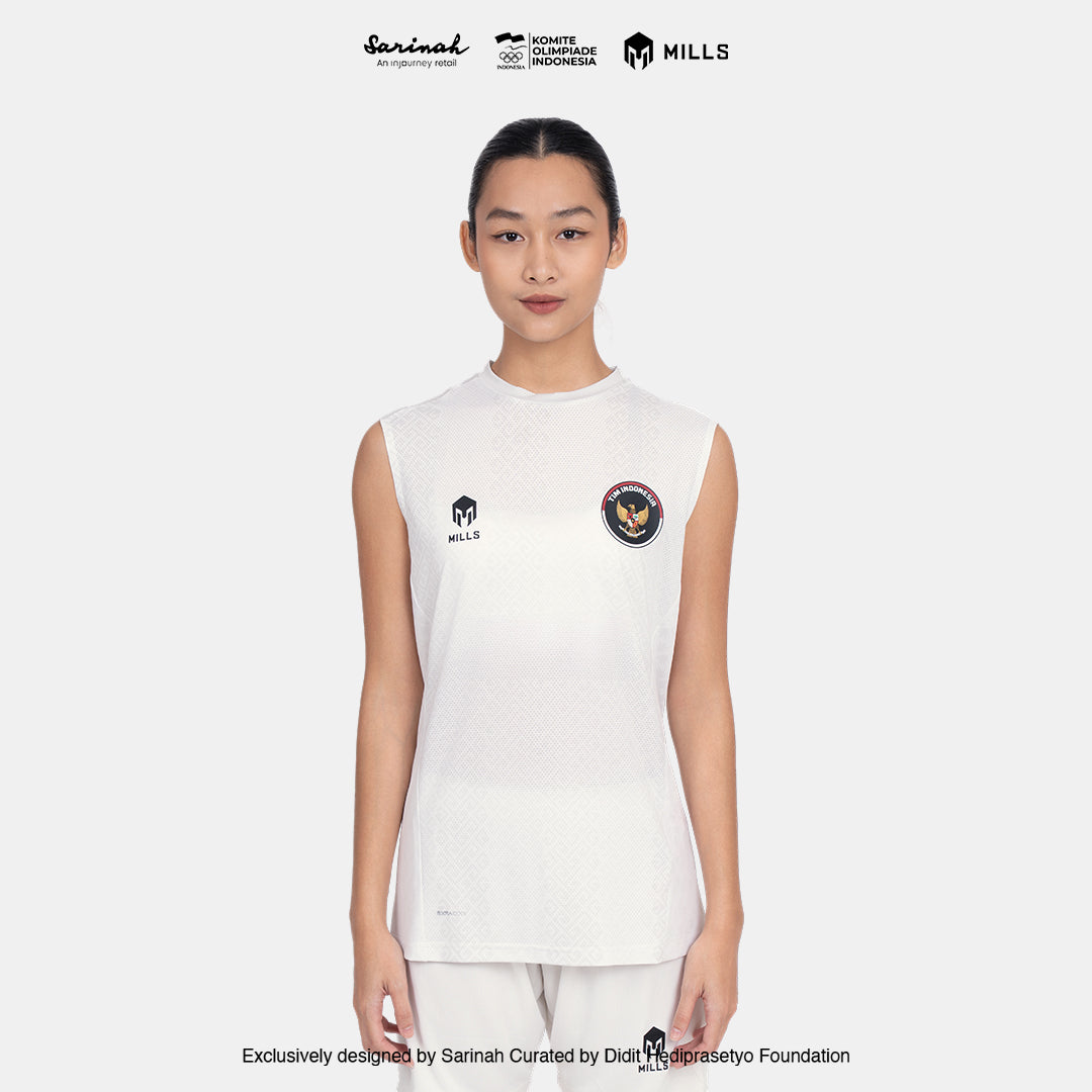 MILLS SEA GAMES AWAY INDOOR SLEEVELESS WOMEM BEIGE 01100080 66SGM