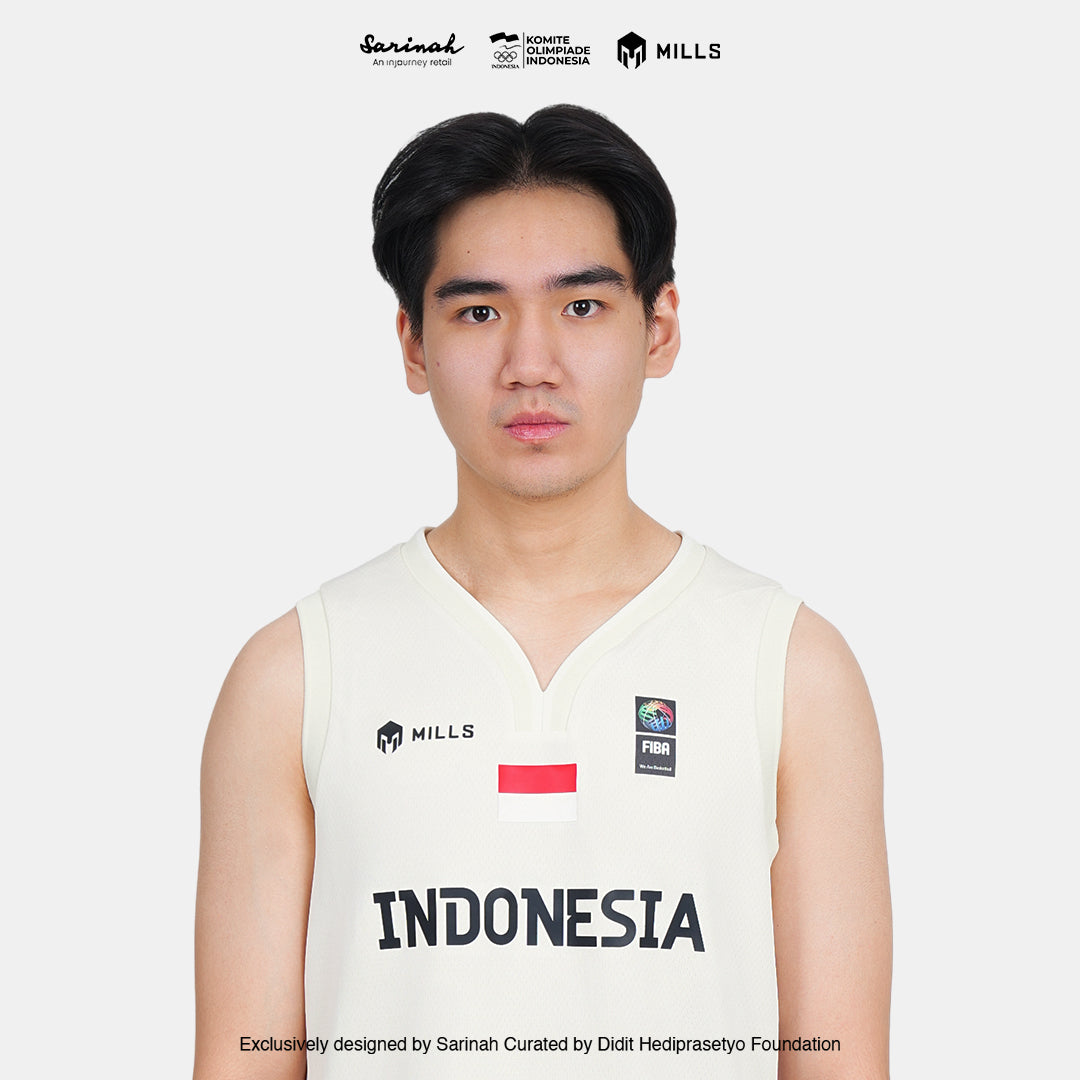 MILLS SEA GAMES BASKETBALL JERSEY MEN BEIGE 01100083 66SGM