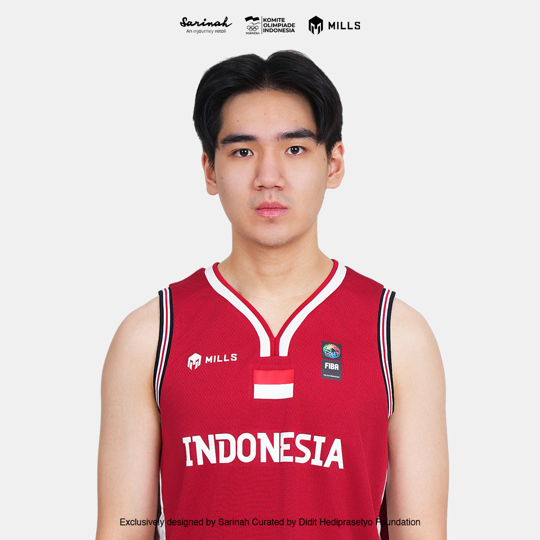 MILLS SEA GAMES BASKETBALL JERSEY MEN RED 01100083 30SGM