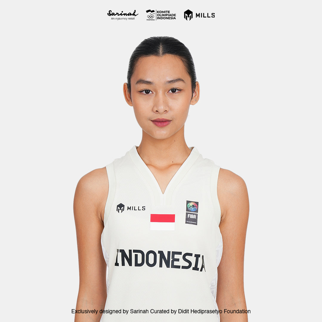 MILLS SEA GAMES BASKETBALL JERSEY WOMEN BEIGE 01100084 66SGM