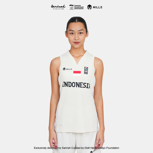 MILLS SEA GAMES BASKETBALL JERSEY WOMEN BEIGE 01100084 66SGM