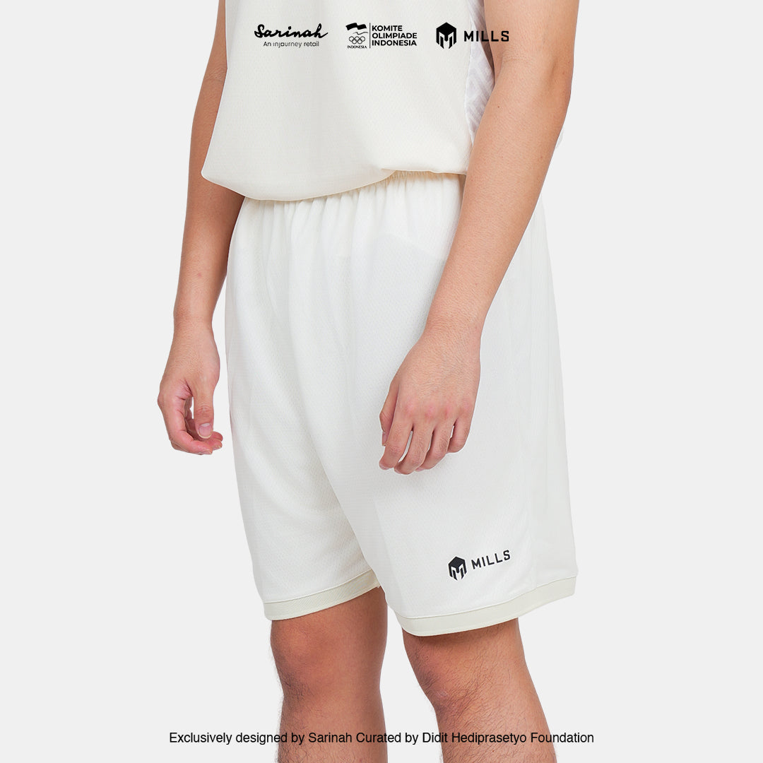 MILLS SEA GAMES BASKETBALL SHORT MEN BEIGE 03100373 66SGM