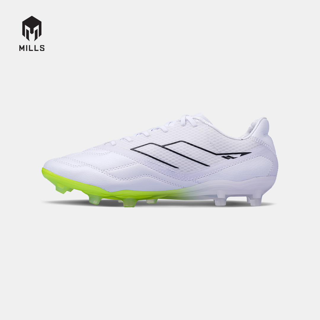 MILLS SEPATU SEPAKBOLA ASTRO SPARTAN M2 PRIME FG WHITE/NEON LIME 9301523
