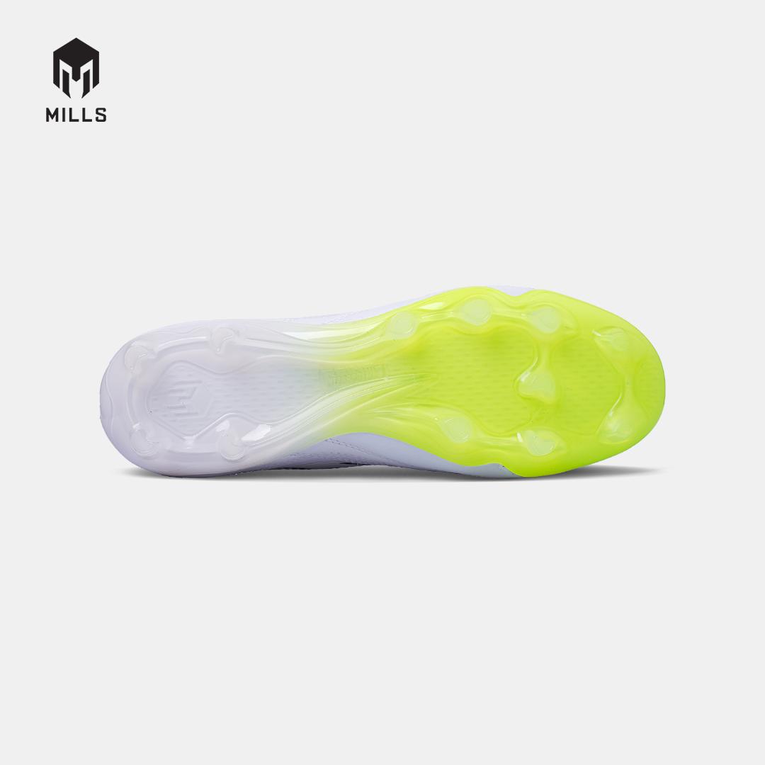 MILLS SEPATU SEPAKBOLA ASTRO SPARTAN M2 PRIME FG WHITE/NEON LIME 9301523