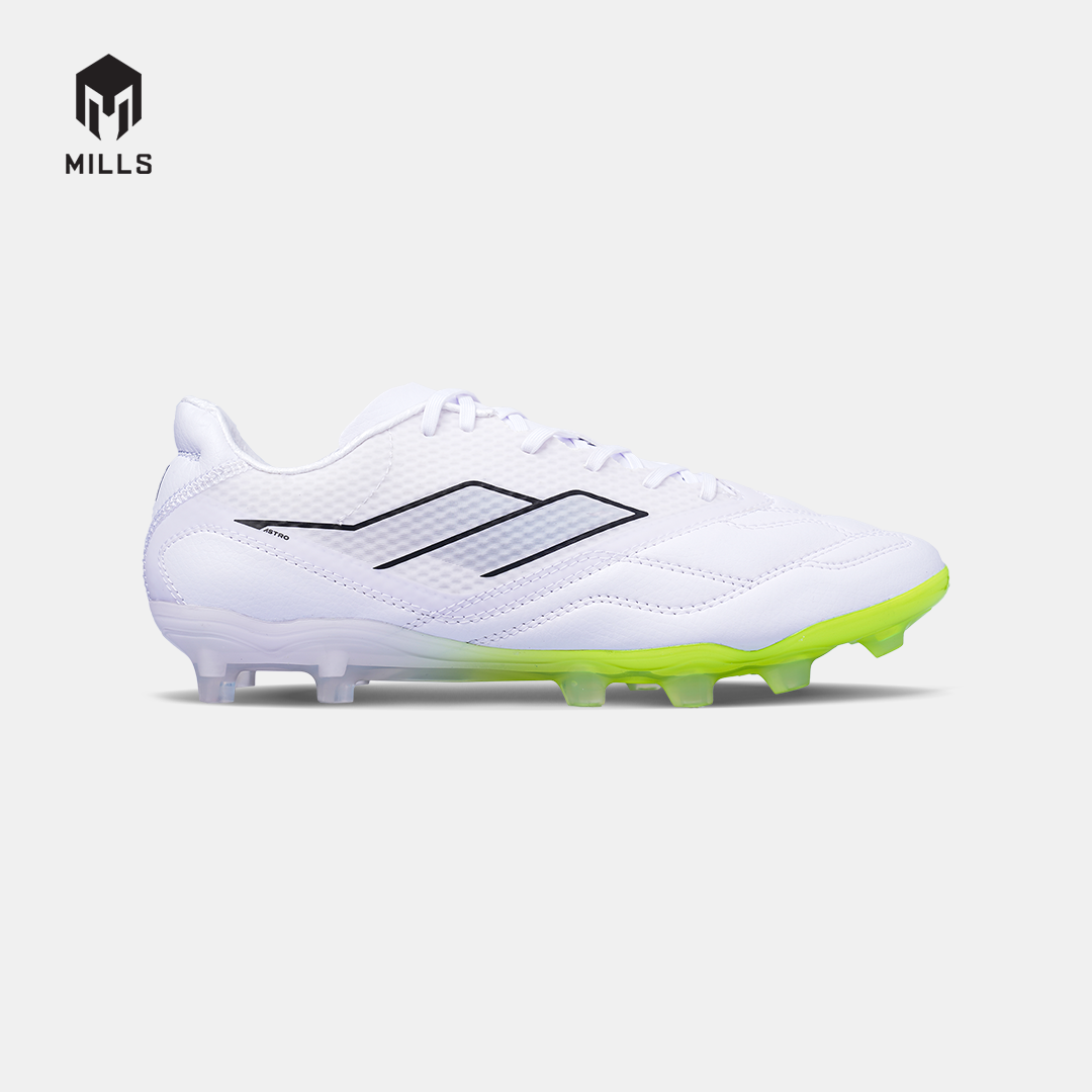 MILLS SEPATU SEPAKBOLA ASTRO SPARTAN M2 PRIME FG WHITE/NEON LIME 9301523